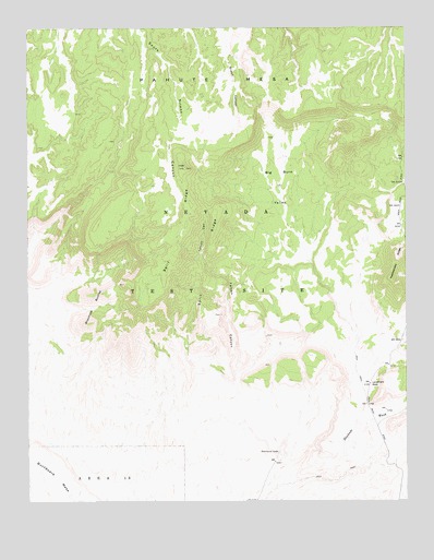Ammonia Tanks, NV USGS Topographic Map