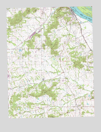 Clarksville, MO USGS Topographic Map