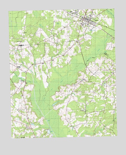 Clarkton, NC USGS Topographic Map