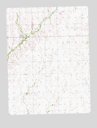 Clatonia, NE USGS Topographic Map