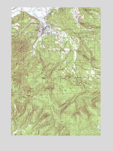 Clatskanie, OR USGS Topographic Map