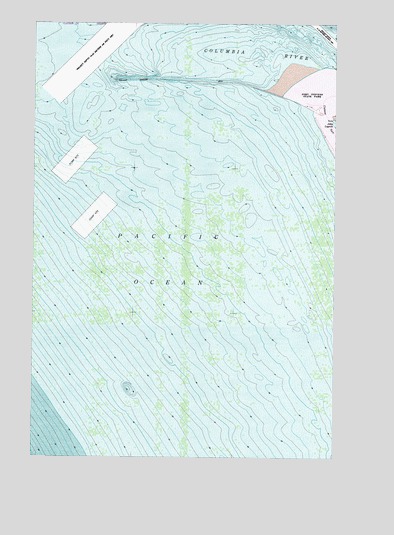 Clatsop Spit, OR USGS Topographic Map