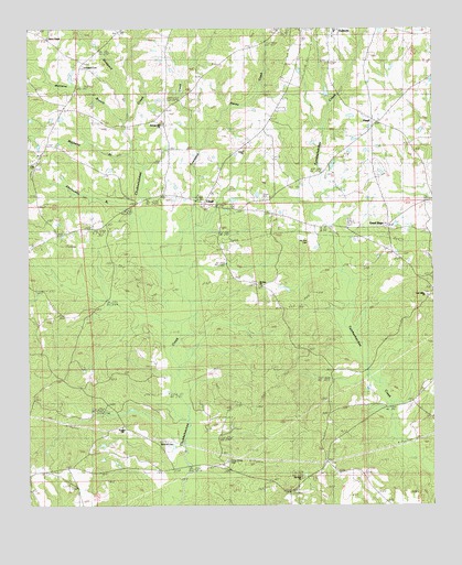 Claud, AL USGS Topographic Map
