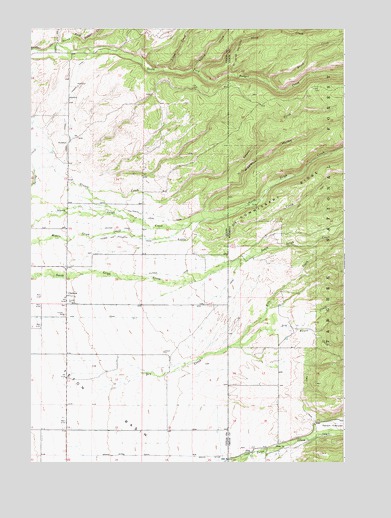Clawson, ID USGS Topographic Map