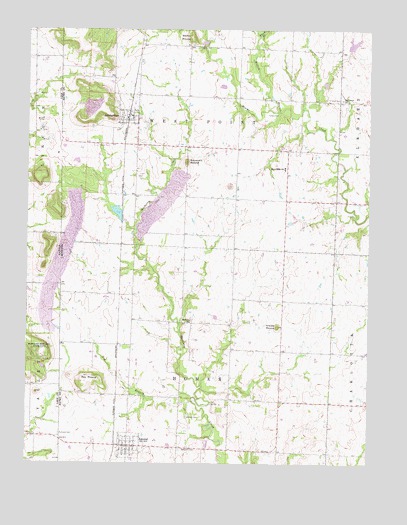 Amoret, MO USGS Topographic Map