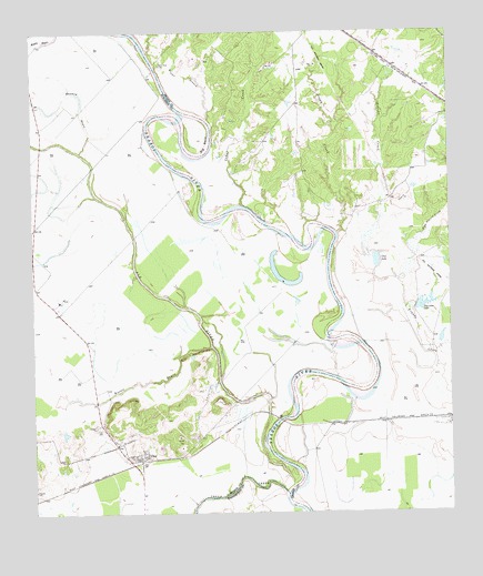 Clay, TX USGS Topographic Map