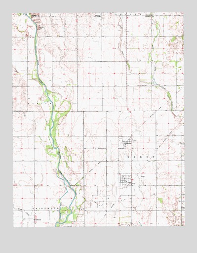 Amorita, OK USGS Topographic Map