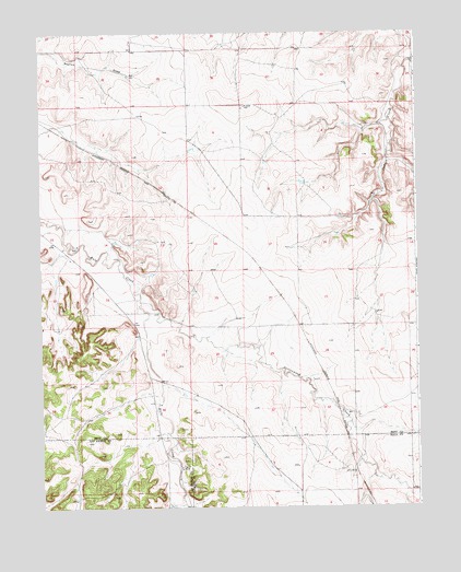 Clay Ranch, CO USGS Topographic Map