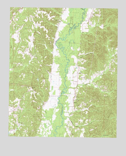 Amory SE, MS USGS Topographic Map