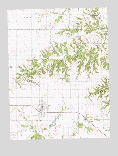 Clayton, IL USGS Topographic Map