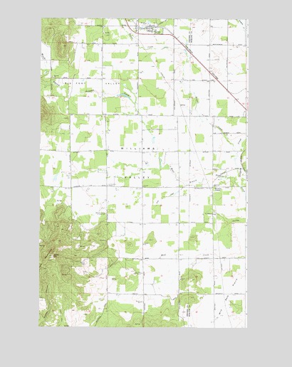 Clayton, WA USGS Topographic Map