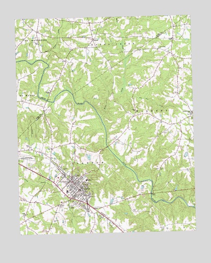 Clayton, NC USGS Topographic Map