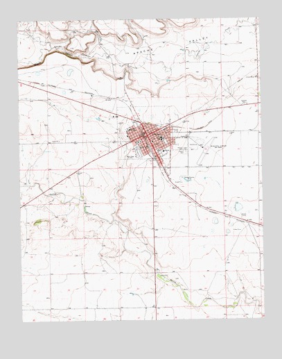 Clayton, NM USGS Topographic Map