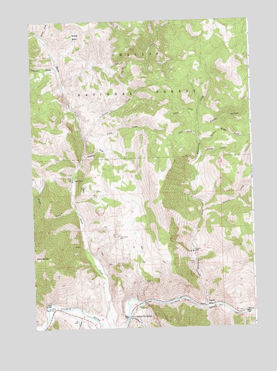 Clayton, ID USGS Topographic Map