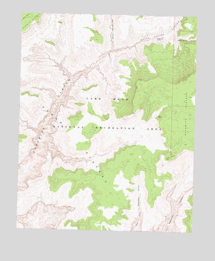 Amos Point, AZ USGS Topographic Map