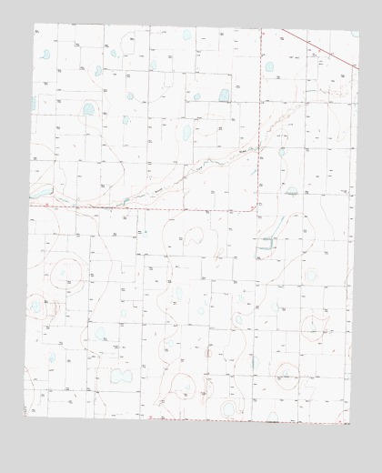 Claytonville NW, TX USGS Topographic Map