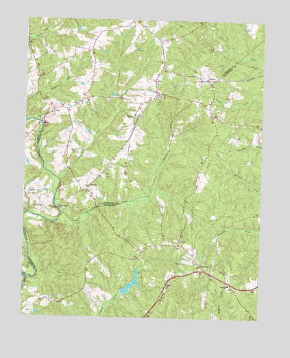 Clayville, VA USGS Topographic Map