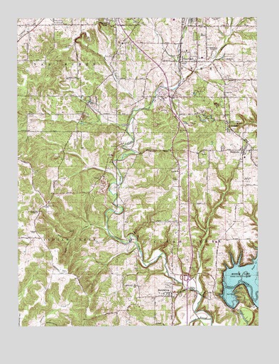 Clear Creek, IN USGS Topographic Map