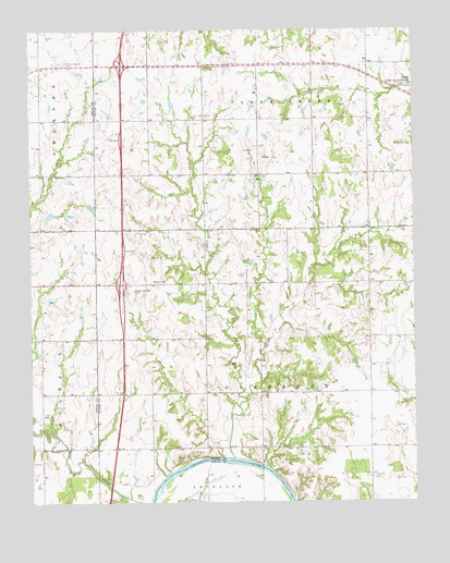 Clear Creek, OK USGS Topographic Map