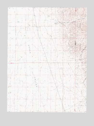 Clear Creek Ranch, NV USGS Topographic Map