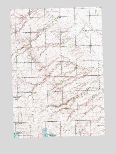Clear Lake NE, SD USGS Topographic Map