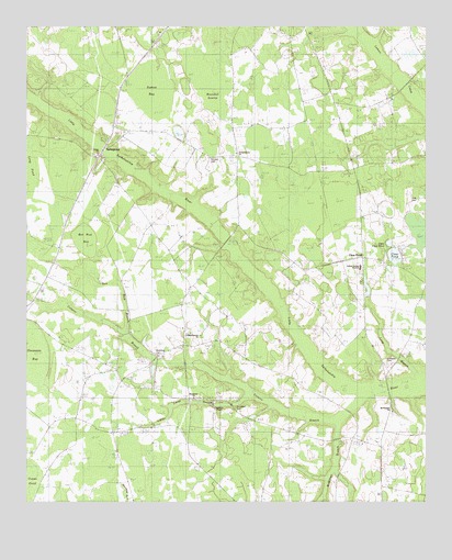 Clear Pond, SC USGS Topographic Map