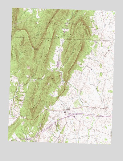 Clear Spring, MD USGS Topographic Map