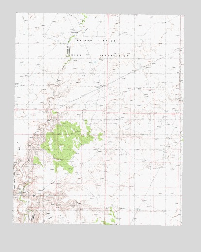 Clear Water Spring, AZ USGS Topographic Map
