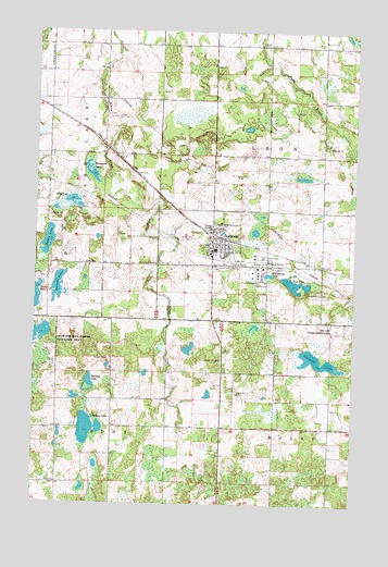 Clearbrook, MN USGS Topographic Map