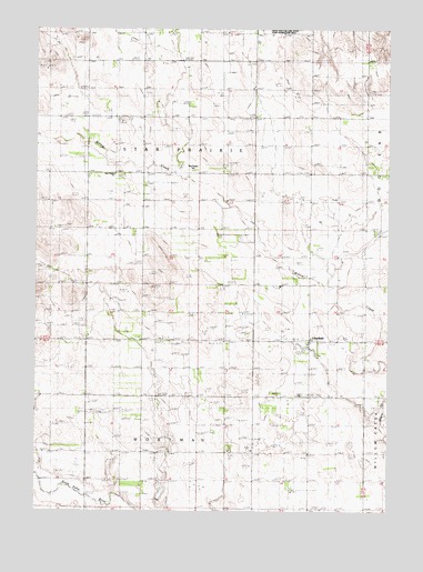 Clearfield, SD USGS Topographic Map