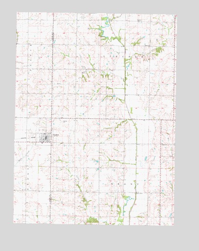 Clearfield, IA USGS Topographic Map