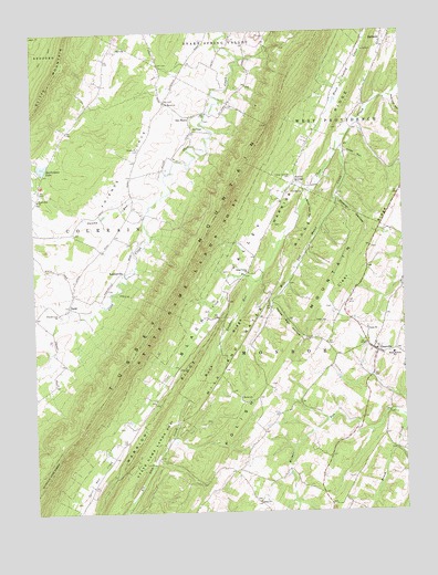 Clearville, PA USGS Topographic Map