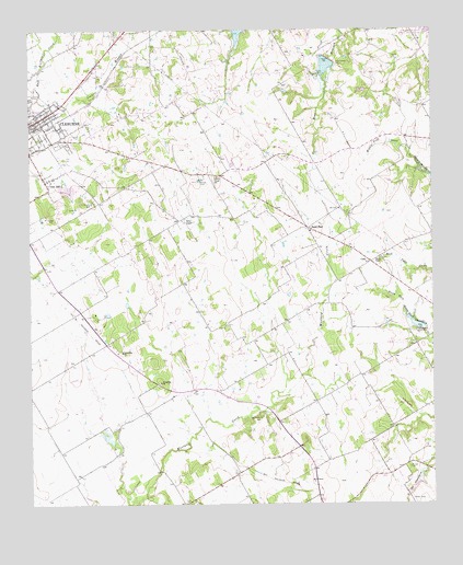 Cleburne East, TX USGS Topographic Map