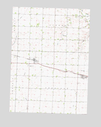 Cleghorn, IA USGS Topographic Map