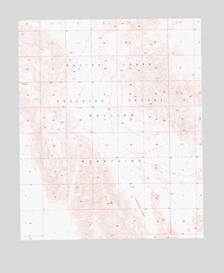 Cleghorn Lakes, CA USGS Topographic Map