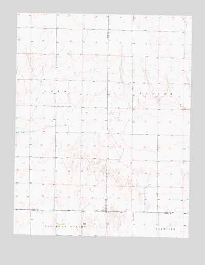 Amy SW, KS USGS Topographic Map