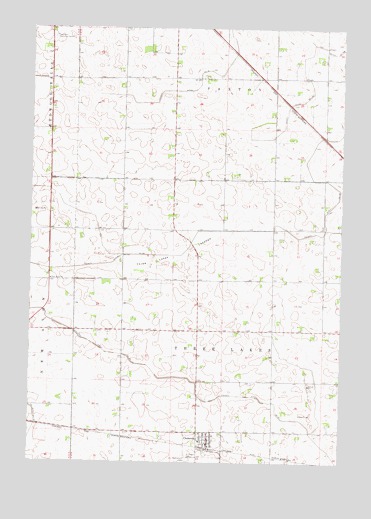 Clements, MN USGS Topographic Map