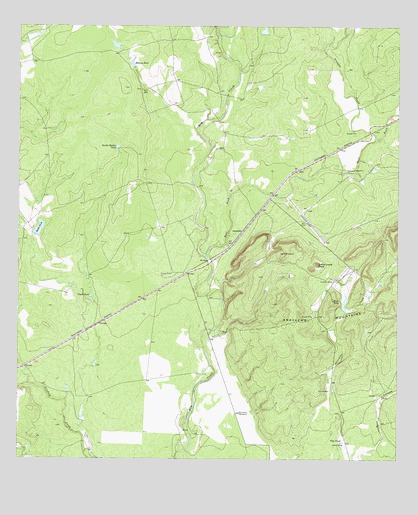 Anacacho, TX USGS Topographic Map