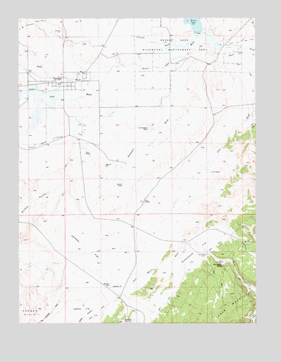 Cleveland, UT USGS Topographic Map