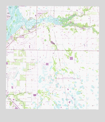 Cleveland, FL USGS Topographic Map