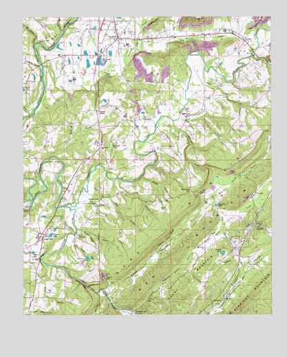 Cleveland, AL USGS Topographic Map