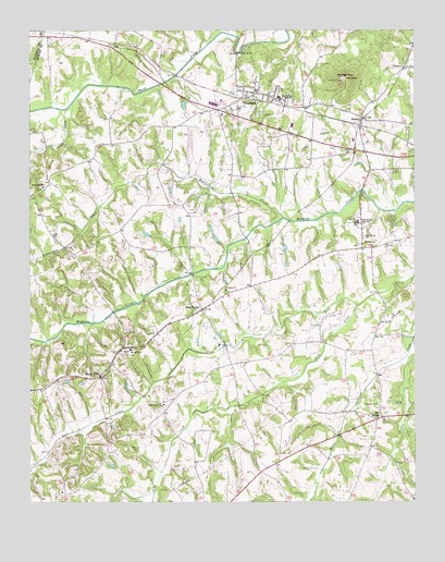 Cleveland, NC USGS Topographic Map