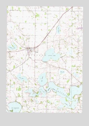 Cleveland, MN USGS Topographic Map