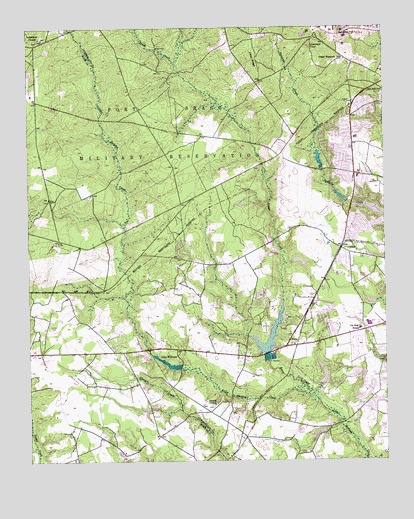 Clifdale, NC USGS Topographic Map