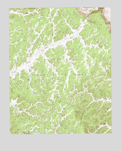 Cliff Rose Hill, AZ USGS Topographic Map