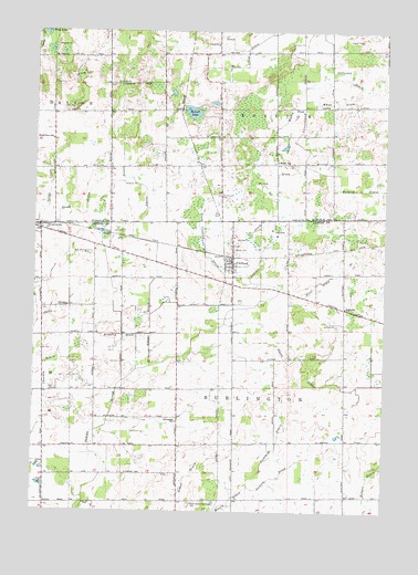 Clifford, MI USGS Topographic Map