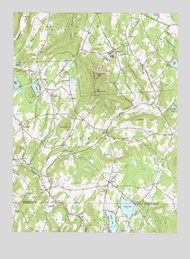 Clifford, PA USGS Topographic Map