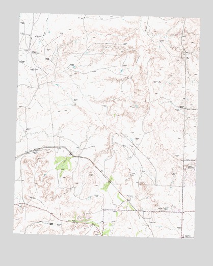 Cliffside, TX USGS Topographic Map