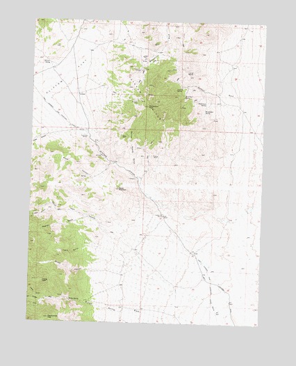 Clifton, UT USGS Topographic Map