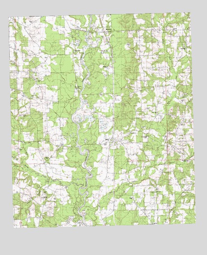 Clifton, LA USGS Topographic Map
